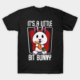 Carrots - It's A Little Bit Bunny - Carrot Cute Rabbit T-Shirt